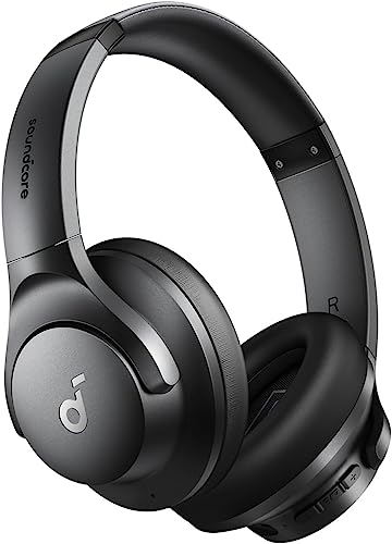Soundcore by Anker Q20i Hybrid Active Noise Cancelling Headphones, Wireless Over-Ear Bluetooth, 40H Long ANC Playtime, Hi-...