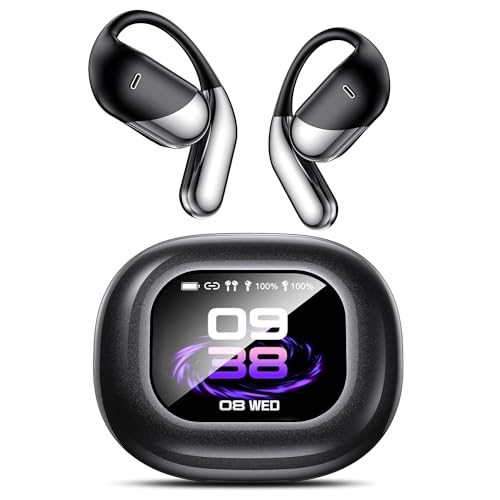 AI Translation Earbuds 144 Languages Real-Time 2-Way Voice Translator Earphones, Bluetooth 5.4 OWS Open-Ear Comfort, Hi-Fi...