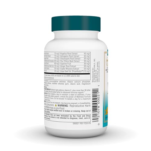 Source Naturals Wellness Formula Bio-Aligned Vitamins & Herbal Defense - Immune System Support Supplement & Immunity Boost...