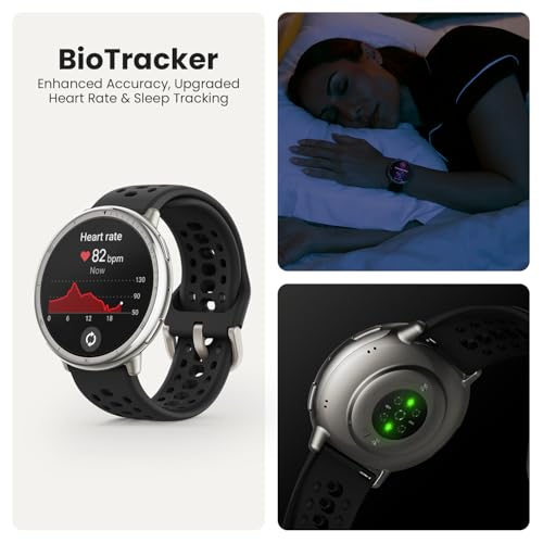 Amazfit Active 2 Sport Smart Watch Fitness Tracker for Android and iPhone, 44mm, 10 Day Battery, Water Resistant, GPS Map...