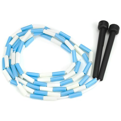 K-Roo Sports Jump Rope with Plastic Beaded Segmentation