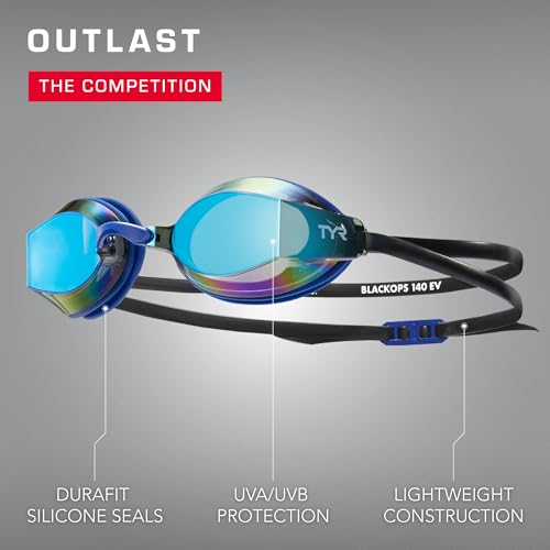 TYR Blackops Swimming Goggles