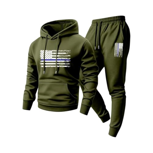 lopmou Track Suits Mens Sweatsuits 2 Piece Set Hoodie and Sweatpants Jogging Suits for Men Casual Running Sweat Suit Sets