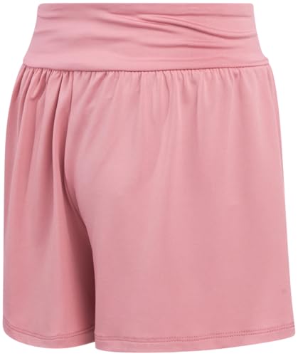 New Balance Girls' Active Skort Set - 2 Piece Short Sleeve T-Shirt and Performance Tennis Scooter Skirt (Sizes: 7-12)