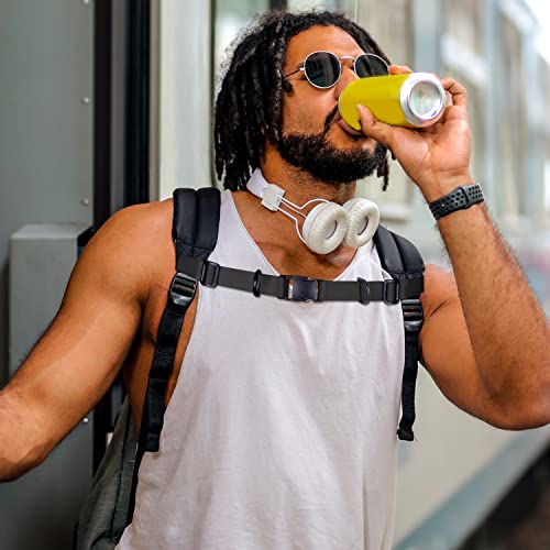 Wisdompro Backpack Chest Strap, Heavy Duty Adjustable Backpack Sternum Strap Chest Belt with Quick Release Buckle