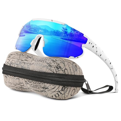 Kegrimi Kids Baseball Polarized Sunglasses: Sports Sunglasses for Boys Girls 3-12 Youth Sun Glasses for Cycling Running