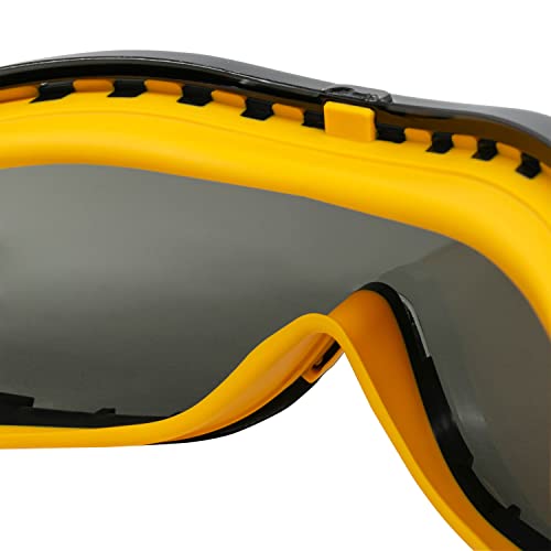 Dewalt Concealer Clear Anti Fog Dual Mold Safety Goggle Dpg82 Unisex Adult Tinted Anti Fog Adjustable Polycarbonate Full Rim