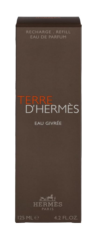 Hermes Terre d'Hermes Eau Givree for Men Eau de Parfum Spray, 4.2 Ounce (Refillable)