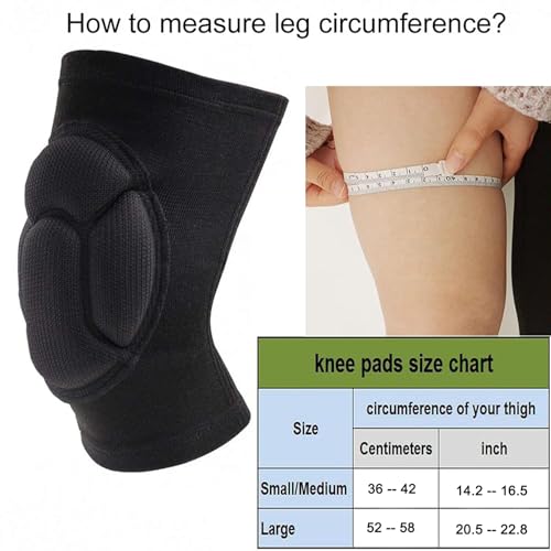 Knee Pads for Garden, Gardening, House Cleaning, Construction Work, Dancing, Volleyball, Flooring, Climbing, Riding Kneepa...