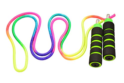 Kids Jump Rope - Anna's Rainbow Rope - Durable Child Friendly Skipping Rope - Exercise Toy for Playground with Lightweight...