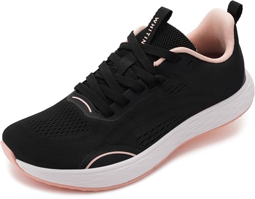WHITIN Women’s Width Zero Drop Running Shoes + Wide Toe Box Tennis Sneaker