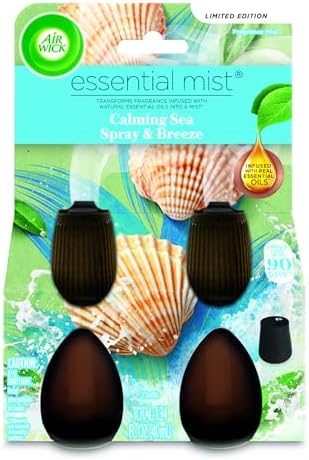 Air Wick Essential Mist Twin Refill Calming Sea Spray & Breeze 2 ct.