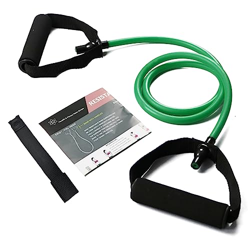 Resistance Bands with Handles, Single Resistance Bands, Exercise Bands with Handles, for Resistance Training, Physical The...