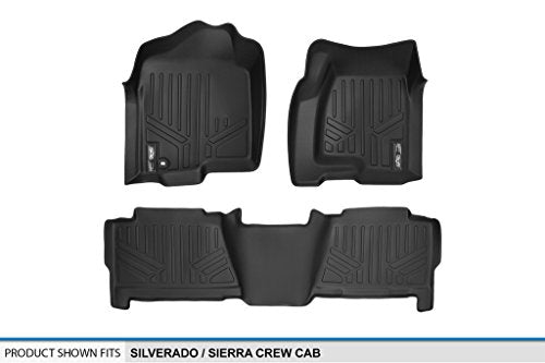 SMARTLINER Floor Mats Liner Set Compatible with 2002-2006 Cadillac Escalade ESV