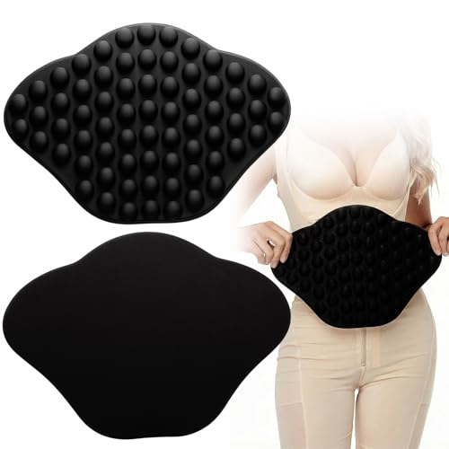 JolliLudo 2 Pcs Napped Lymphpads Lipo Foam Compression Board Abdominal Board Liposuction Post Surgery Lymphatic Napped Ab ...
