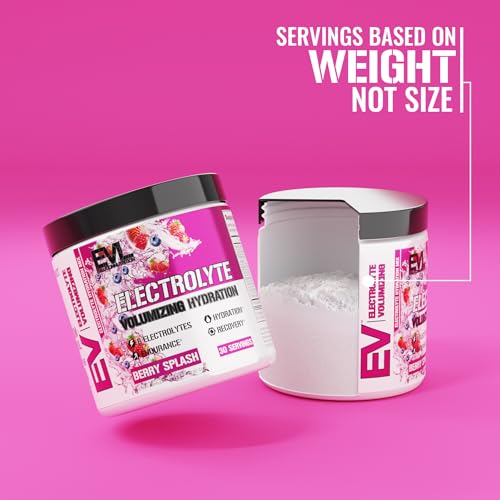 Evlution Ultimate Electrolytes Powder Hydration Drink - Quick Replenishing Hydration Powder Drink Mix with 8 Key Electroly...