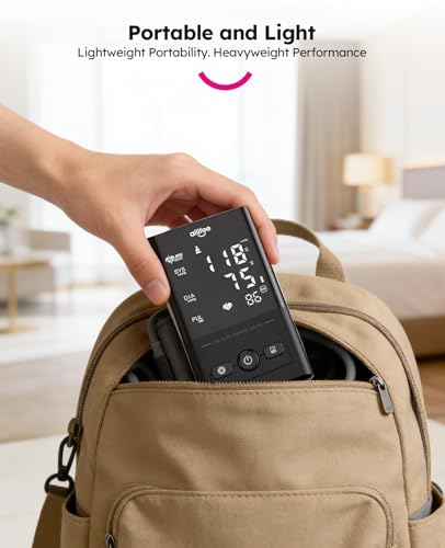 Ailifee Clinically Accurate Upper Arm Blood Pressure Monitors for Home Use with Large Cuff, One-Button Operation, Dual Use...