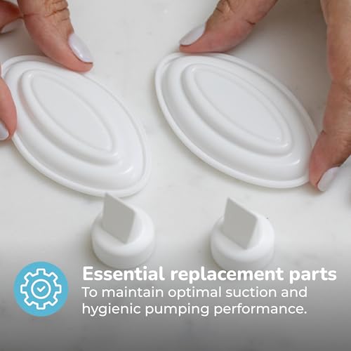Spectra Baby Spectra Premier Wearable Duckbill Valve & Backflow Protector Replacement Kit - Durable BPA-Free Accessory - 2...