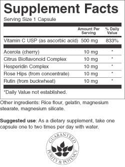 Swanson Vitamin C Formula Immune System Support Skin Cardiovascular Health Antioxidant Supplement 50 mg 250 Capsules