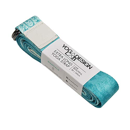 yogadesignlab YOGA DESIGN LAB | The Yoga Strap | Luxurious, Extra Long, Super Soft, Eco Printed | Studio Quality, Adjustab...