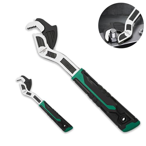 Groword 2PC Adjustable Wrench - Auto Size Adjusting, 0.6"-1.38" (7-35MM) Self-Adjusting Quick Wrench for Car, Bicycle & Pl...