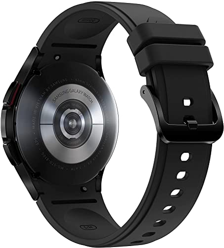 SAMSUNG Galaxy Watch 4 Classic 42mm Smartwatch with ECG Monitor Tracker for Health, Fitness, Running, Sleep Cycles, GPS Fa...