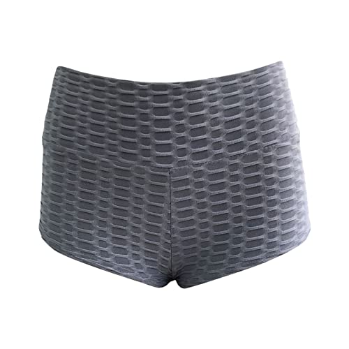 JEUROT Yoga Shorts for Women with Pockets High Waisted Tummy Control Athletic Shorts Spandex Compression Short Pants