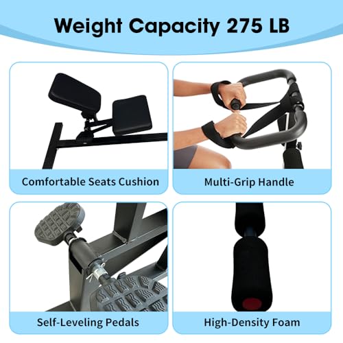 Fairgom Stretch Machine, Home Gym Full Body Stretching Equipment for Lumbar Stretching, Lower Back Pain, Leg Stretch, Reha...