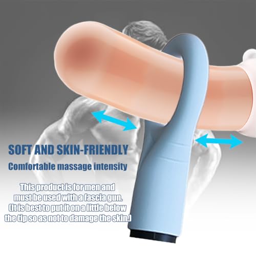 Opaeroo 1.22-inch Inner Diameter Massage Gun Attachments, L-Shaped Design Meet Different Needs for Deep Tissue Percussion ...