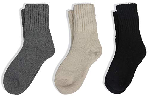 BomKinta Boot Socks for Women Winter Solid Thick Warm Socks Cozy Crew Socks Christmas Gift