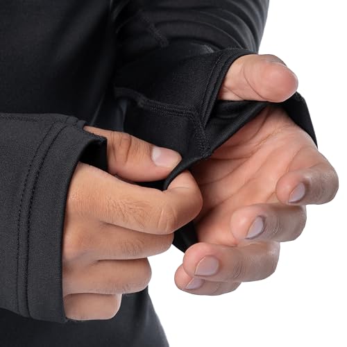 Fruit of the Loom mens Heavyweight Brushed Back Fleece Thermal Underwear Base Layer Set