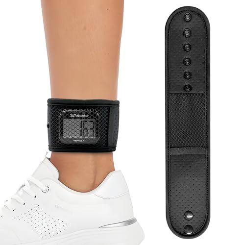 NESKLA Ankle Straps for Fitness Trackers, Soft Adjustment Pedometer Ankle Band Compatible with Fitbit, Breathable Mesh Spo...