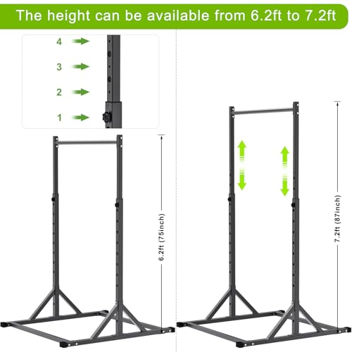 SELEWARE Power Cage Accessories, Dip Handles, Pull‑Up Stations, and Multi‑Grip Training Attachments
