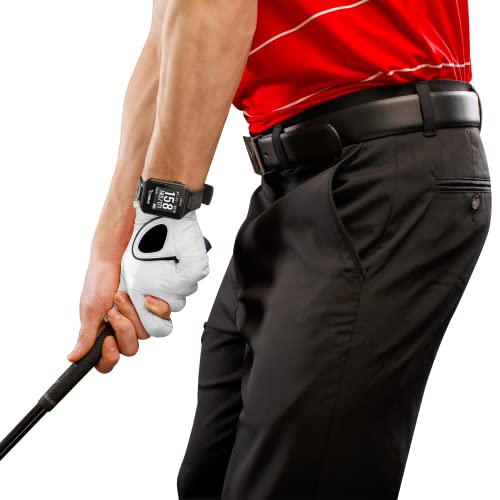 IZZO Golf Swami Golf GPS Watch, Black
