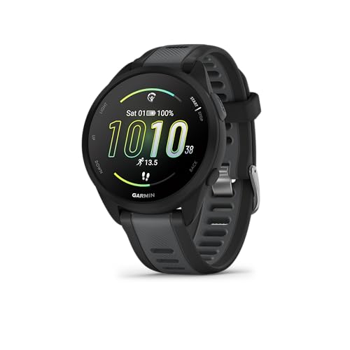 Garmin Forerunner 165 Music GPS Running Smartwatch, Fitness Tracker Smart Watch for Women and Men Bundle with Accessories...