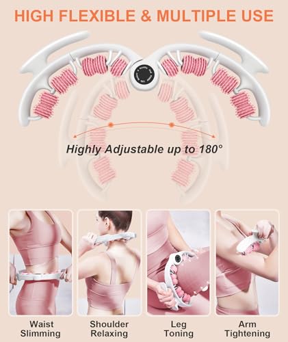 KESHWELL Massage Roller, Cellulite Massage Tool,Cellulite Remover for Legs,Foam Muscle Roller for Deep Relax,Manual Massag...