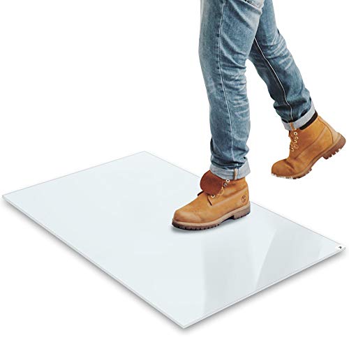 SATECH Sticky/Tacky/Adhesive Mat 24" x 36" White (Case of 4 Mats,30 Sheets Each) for Cleanroom Laboratory Hospital Constru...