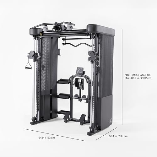 Inspire Series FT2 PRO Smith Functional Trainer, Premium Gym, 350 lb Max on Smith Bar - Optional Bench or Fully Loaded Pac...