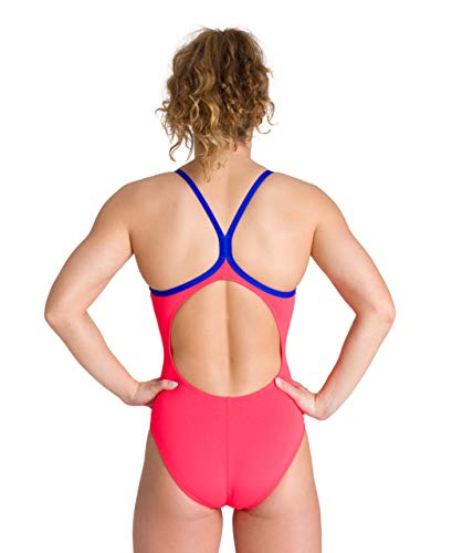 Arena Womens Solid Light Drop Back MaxLife One Piece Swimsuit
