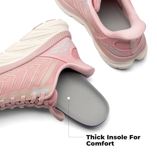 ALLSWIFIT Women's Slip On Walking Shoes Running Comfortable Tennis Breathable Non Slip Athletic Gym Workout Cross Training...