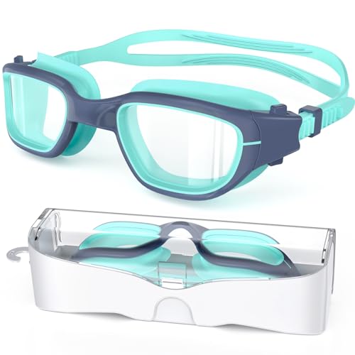 Zeligerstar Kids Swim Goggles,Swimming Goggles for Kids 6-14, Anti-Fog UV Protection Pool Glasses for Boys Girls