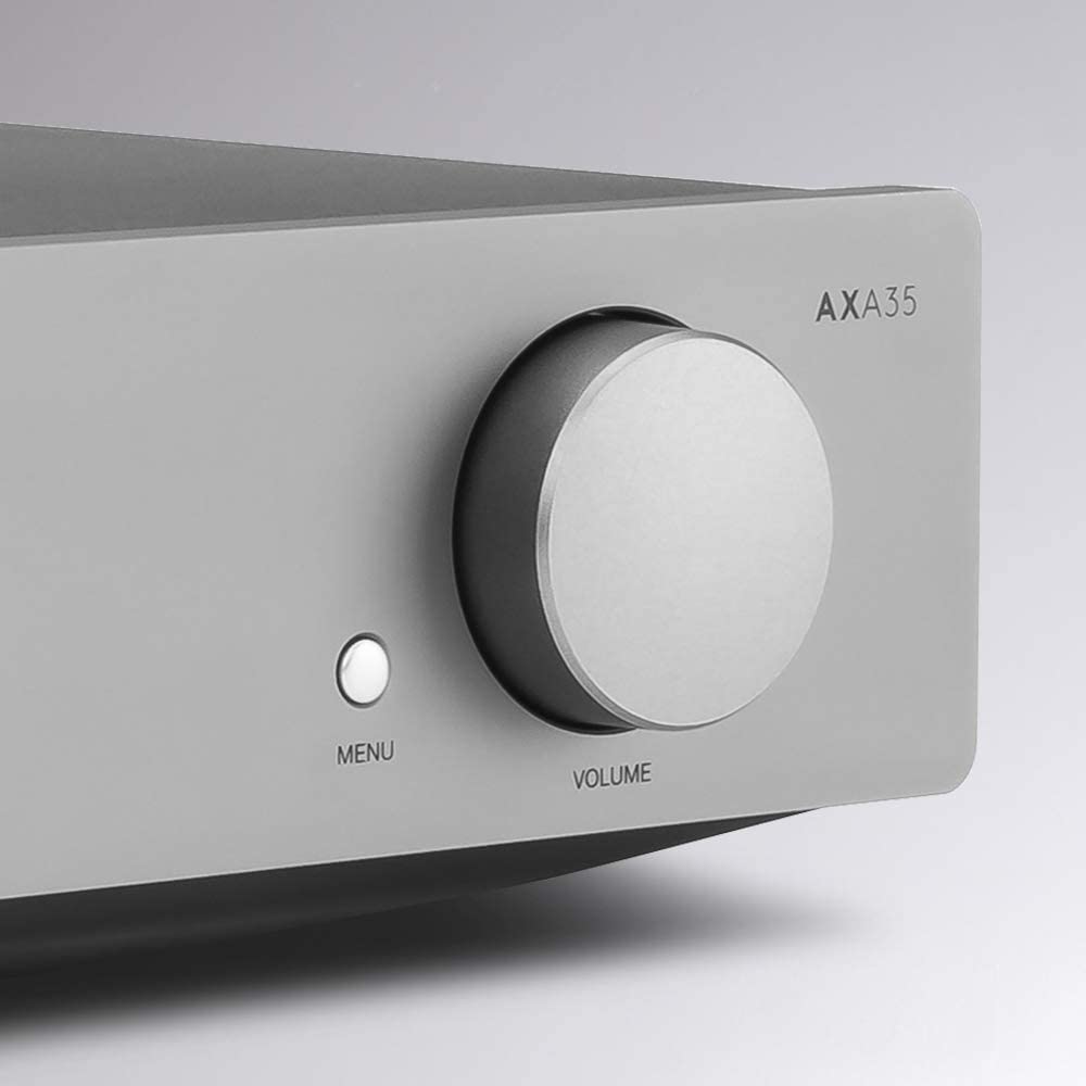 Cambridge Audio Axa35 35 Watt 2-Channel Integrated Stereo Amplifier | Built-In Phono-Stage | .25 Inch Jack, 3.5Mm Aux