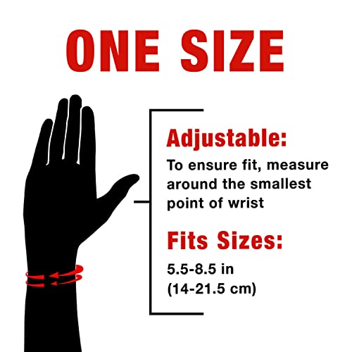 ACE Brand Reversible Wrist Brace Wrist Support for Sore Weak and Injured Wrists Breathable One Size Fits Most