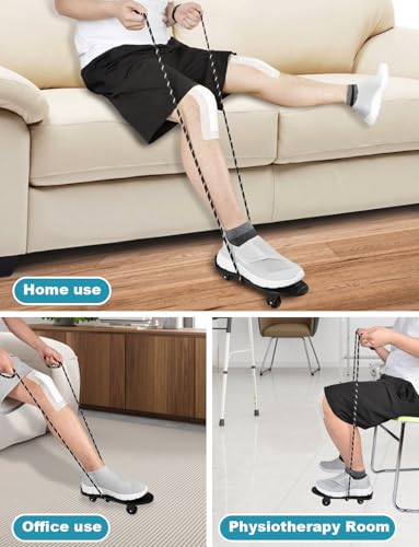 Lamborsafe Knee Glide for Knee Replacement Recovery Aids Kit Knee Therapy Exercise Strengthening Equipment for ACL PCL MCL...