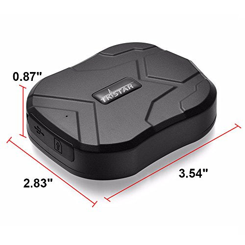 onPoint GPS Tracking - Free SIM Card - Magnetic GPS Tracker for Vehicle Tracking - Strong Magnetic Attachment - 45 Days Fr...