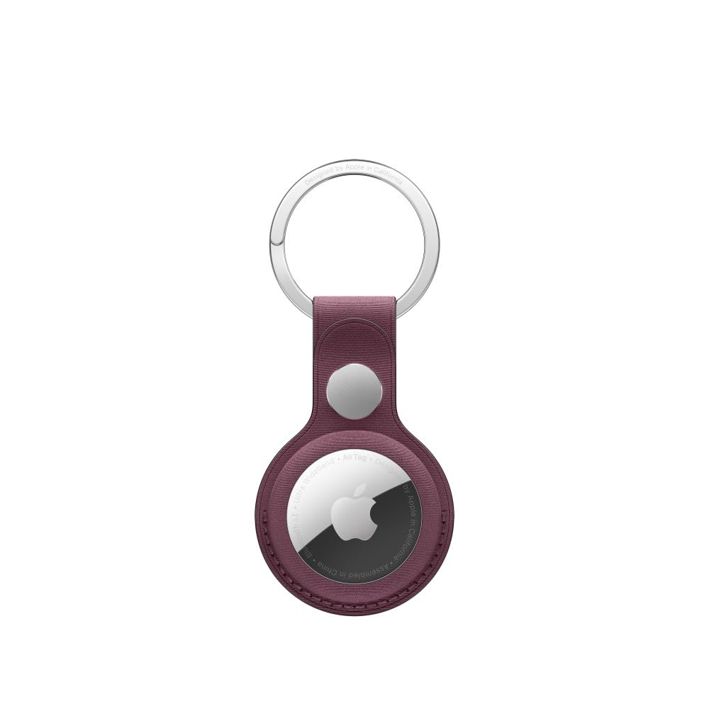 Apple Airtag Finewoven Key Ring - Mulberry - Mt2J3Zm/A