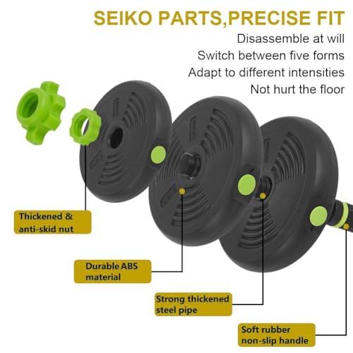 Adjustable Dumbbell Set, Adjustable Weights 30/44 /66/88 LBS Free Weight Set for Home Gym