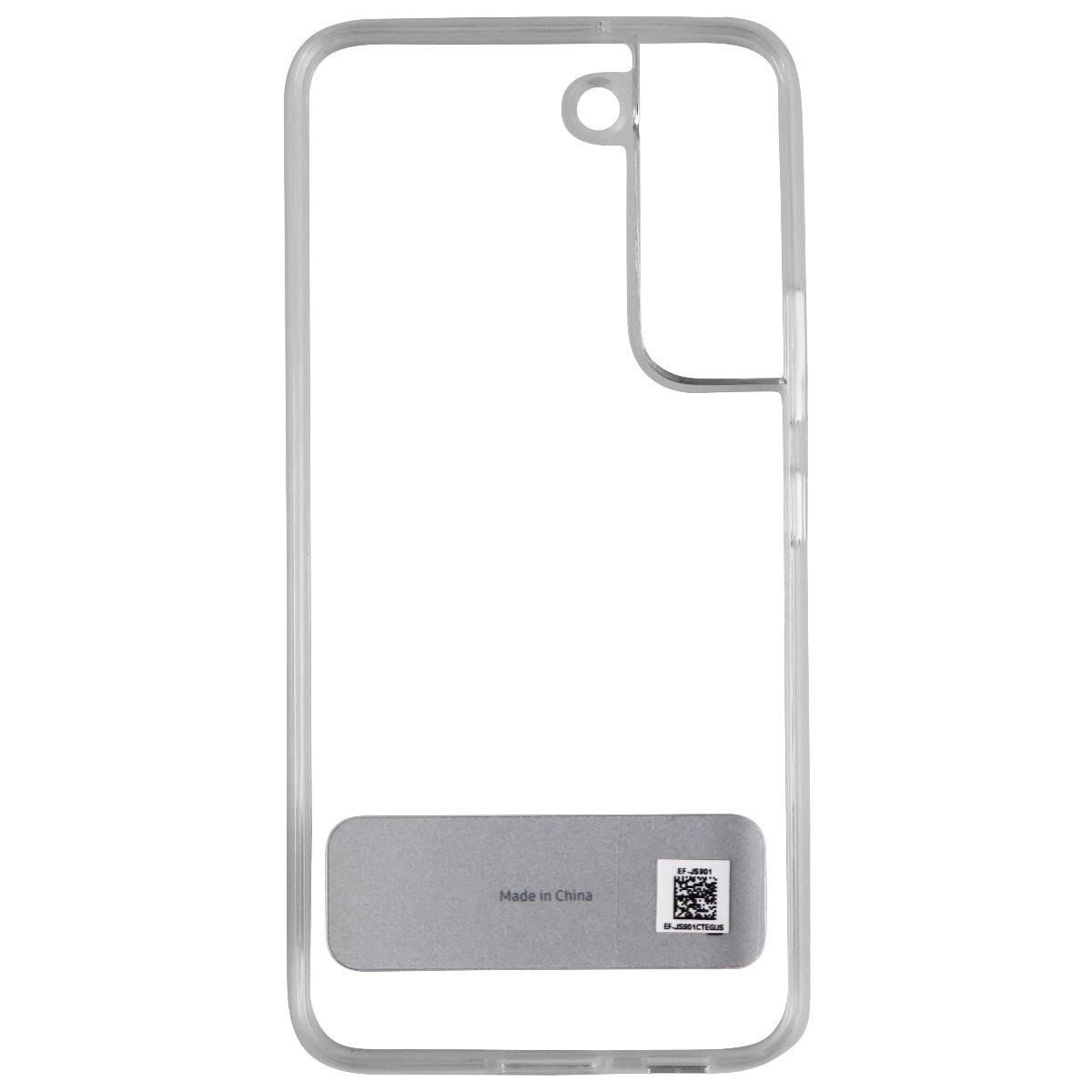Samsung Electronics Galaxy S22 Clear Standing Cover, Protective Phone Case, Corner Tpu Bumpers, Pc Back Protection, Adjustable V