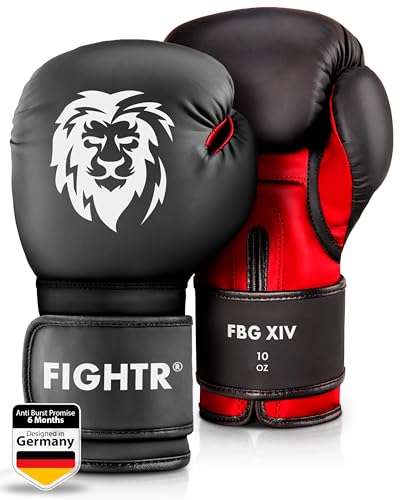 FIGHTR® Boxing Gloves - Maximum Protection & Stability | Boxing Gloves for Boxing, MMA, Muay Thai & Kickboxing | Sizes 8-1...