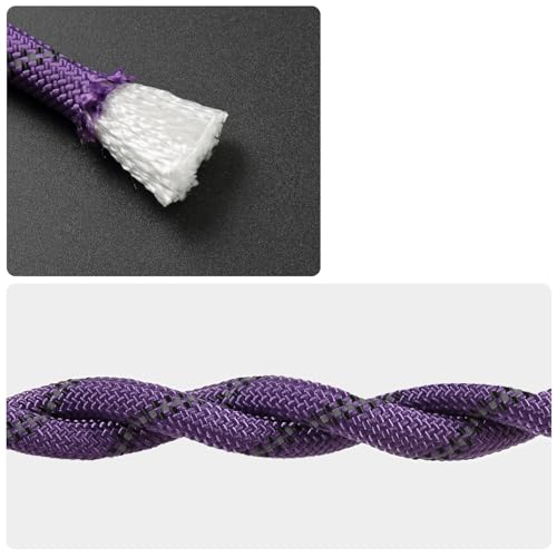NorthPada 1/2 in x 16 ft Nylon/Polyester Outdoor Rope for Arborist, Swing, Boating, Marine, Floating, Fishing, Rafting, Hi...